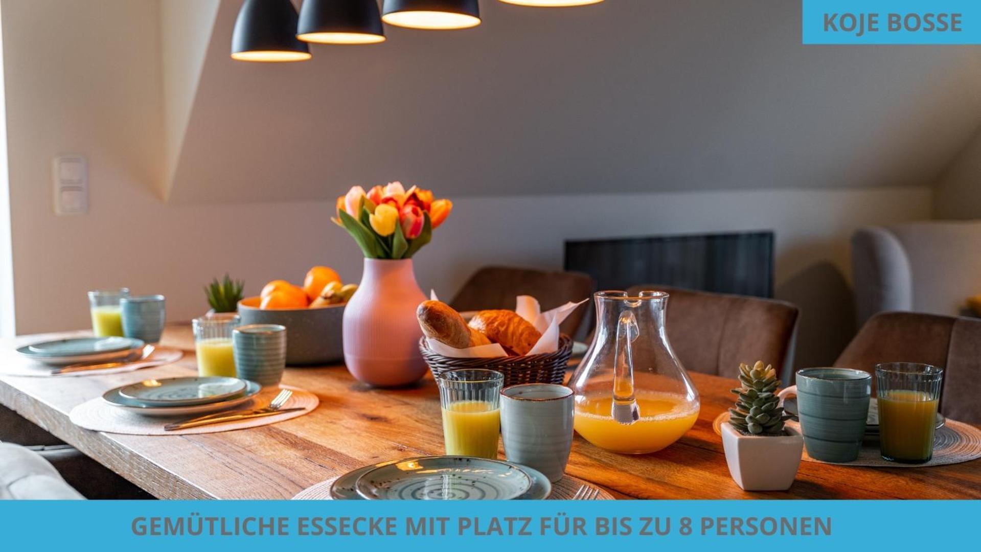 Kuestenkojen Mit 4 Ferienwohnungen Fuer 1 Bis 8 Pers Mit Diversen Schlafzimmern, Garten Oder Balkon Büsum Eksteriør bilde