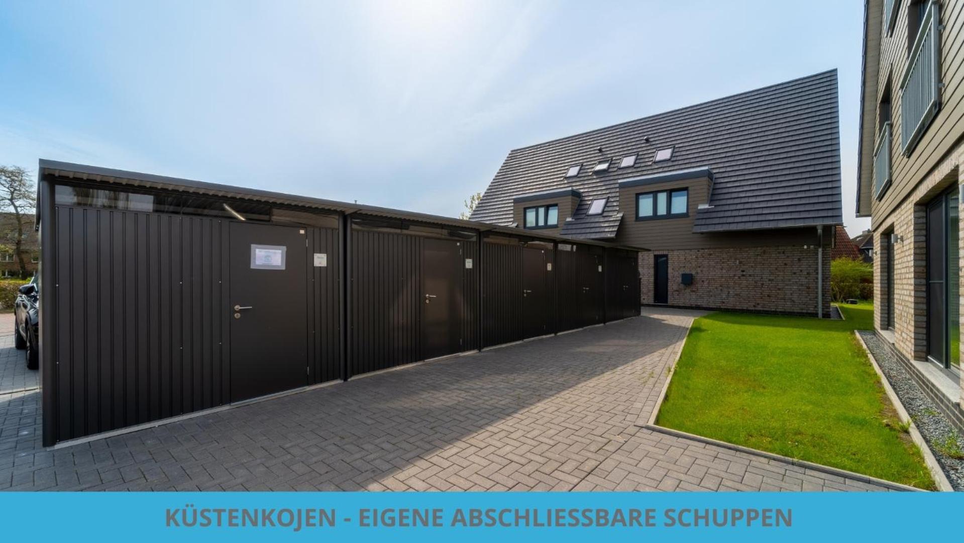 Kuestenkojen Mit 4 Ferienwohnungen Fuer 1 Bis 8 Pers Mit Diversen Schlafzimmern, Garten Oder Balkon Büsum Eksteriør bilde